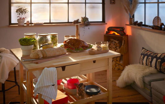 Hosting Overnight Guests in a Small Dining Room