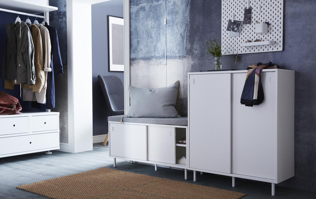 A Calm Family Hallway That Stays Tidy