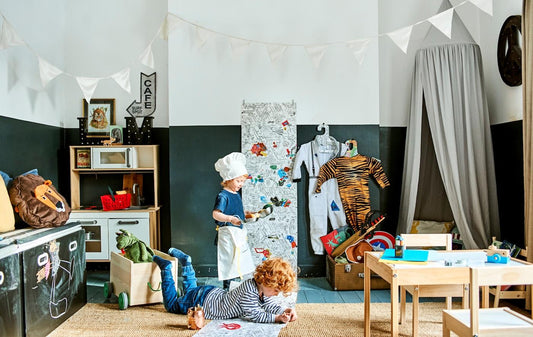 Create Fun Zones in a Shared Kids Room