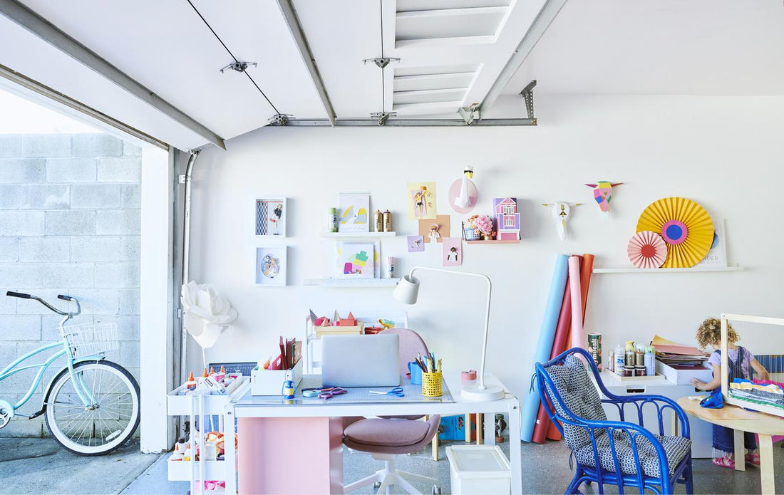 Turning A Garage Into A Creative Studio