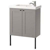 Bathroom vanity units with basin