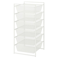 Basket drawer units