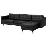 Leather & coated fabric sofas with chaise longues