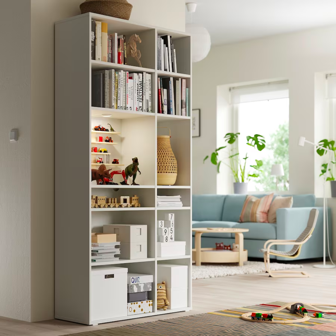BILLY white, Bookcase, 80x28x202 cm - IKEA