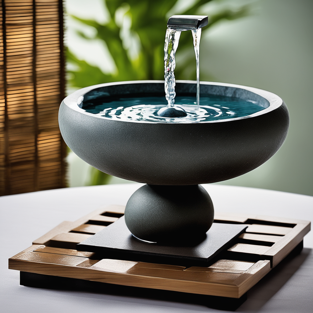 Tabletop Water Table Bliss Tabletop Water Features – Maltashopper.com