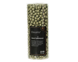 GREEN PLASTIC PEARL GARLAND 1 M