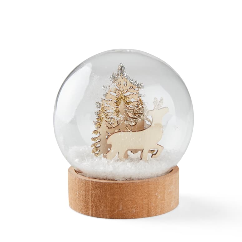 Casa SNOWIE SNOWBALL LED NAT.PINE