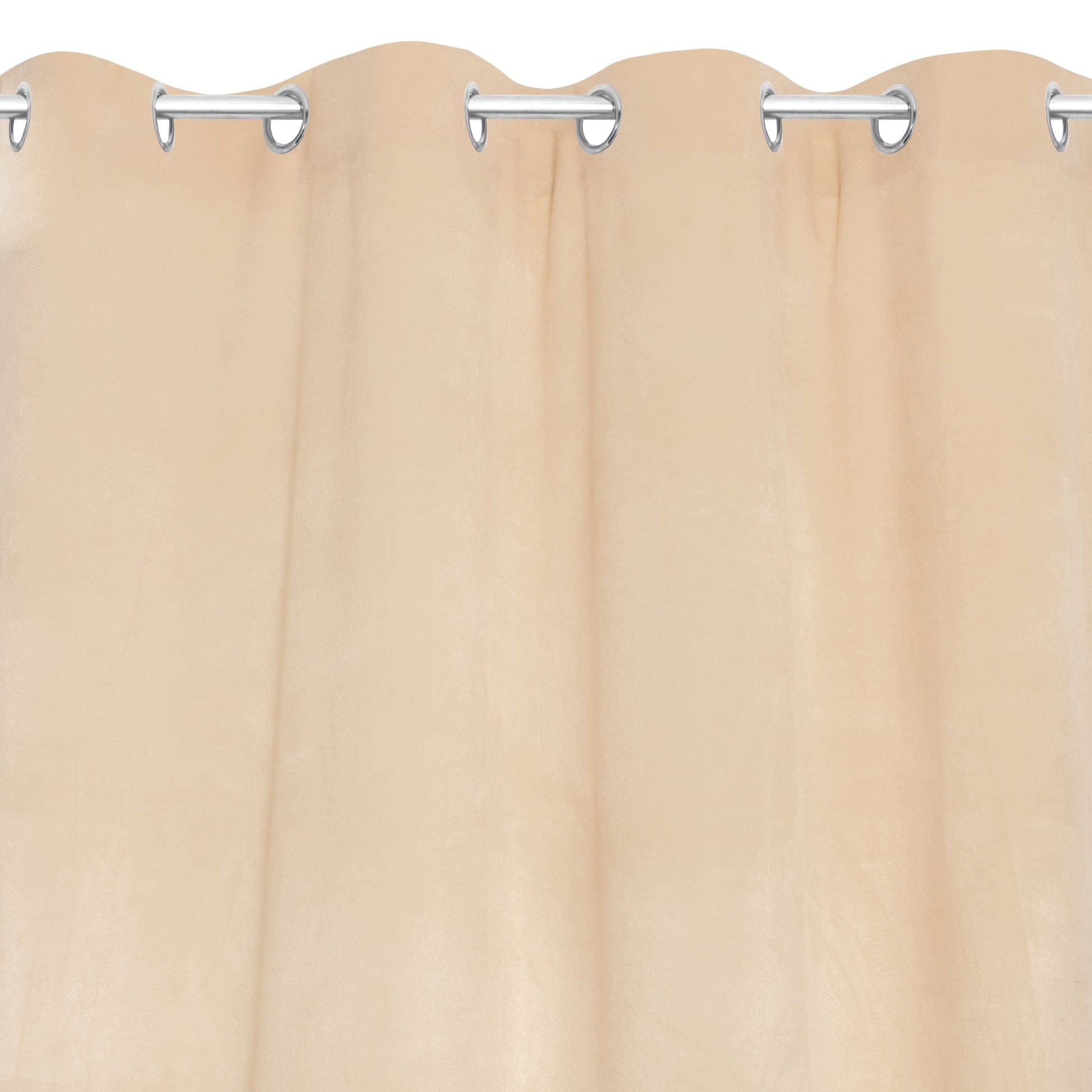 Bricocenter VALMAY CREAM OPAQUE CURTAIN 140X280 WITH EYELETS