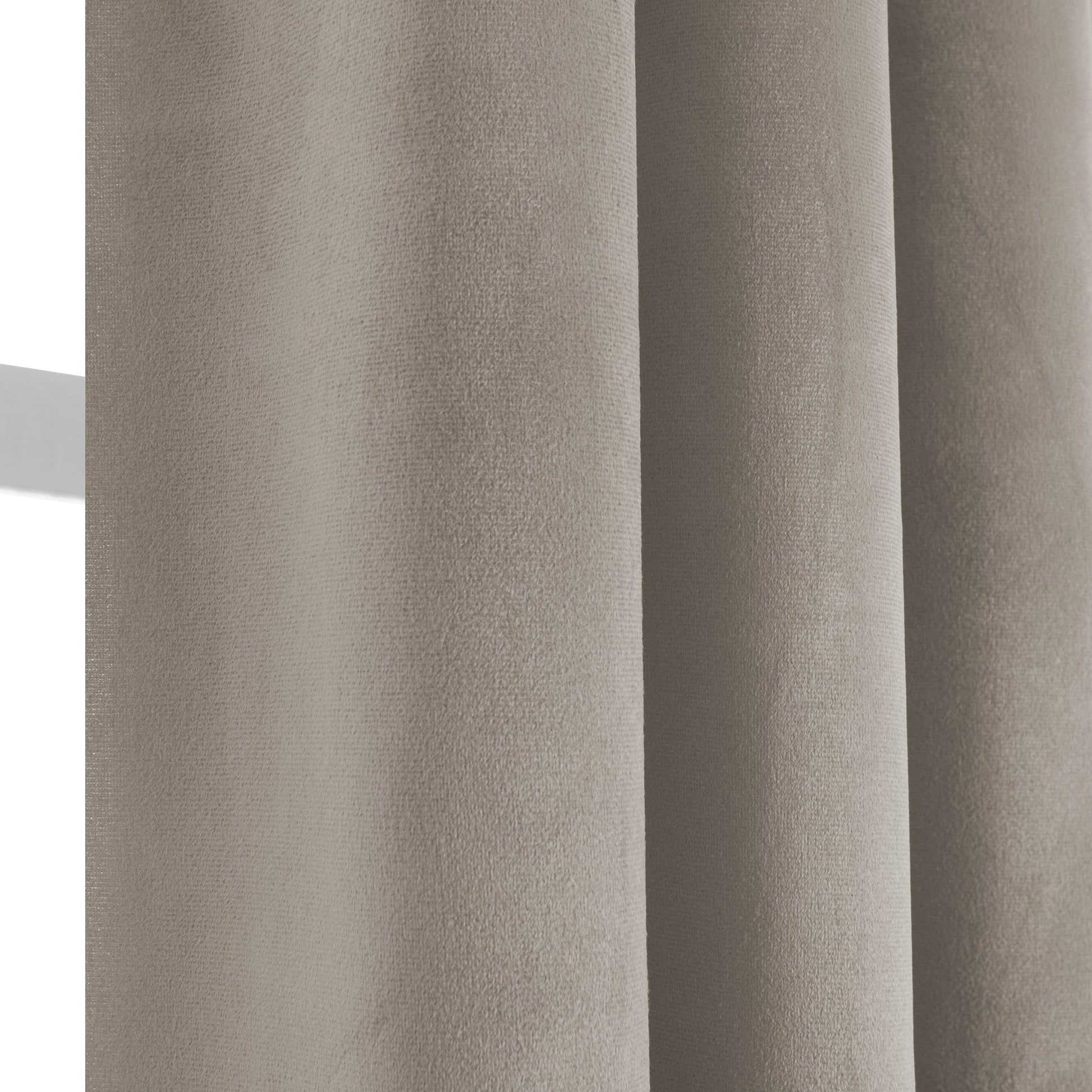 Bricocenter VALMAY DOVE GREY OPAQUE CURTAIN 140X280 WITH EYELETS