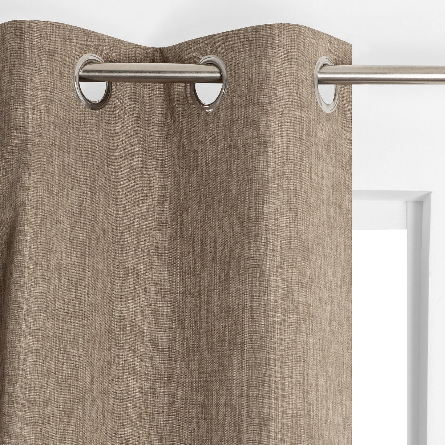 Bricocenter TENDA VENS TORTORA OCCULTANTE TERMICA 135X280 CM CON ANELLI