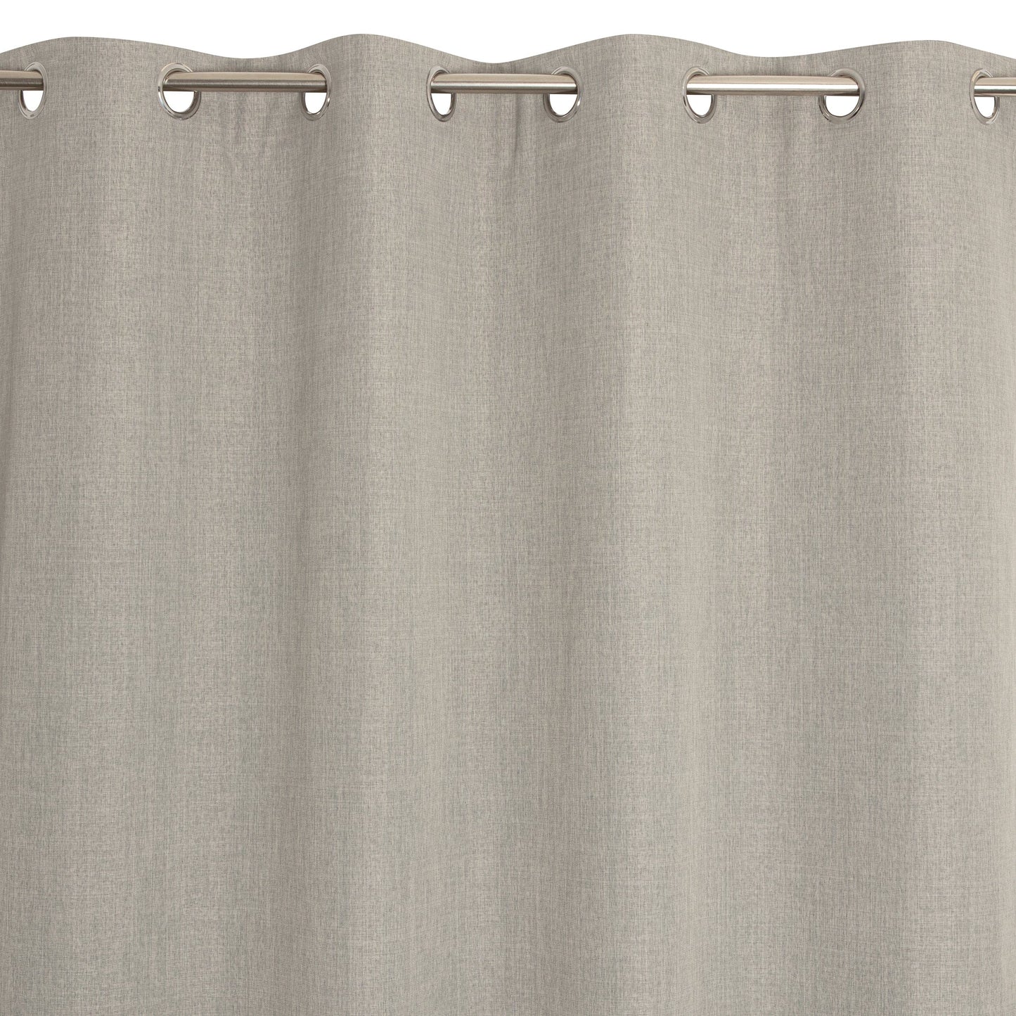 Bricocenter VENS GREY CONCEALING THERMAL CURTAIN 135X280 CM WITH RINGS