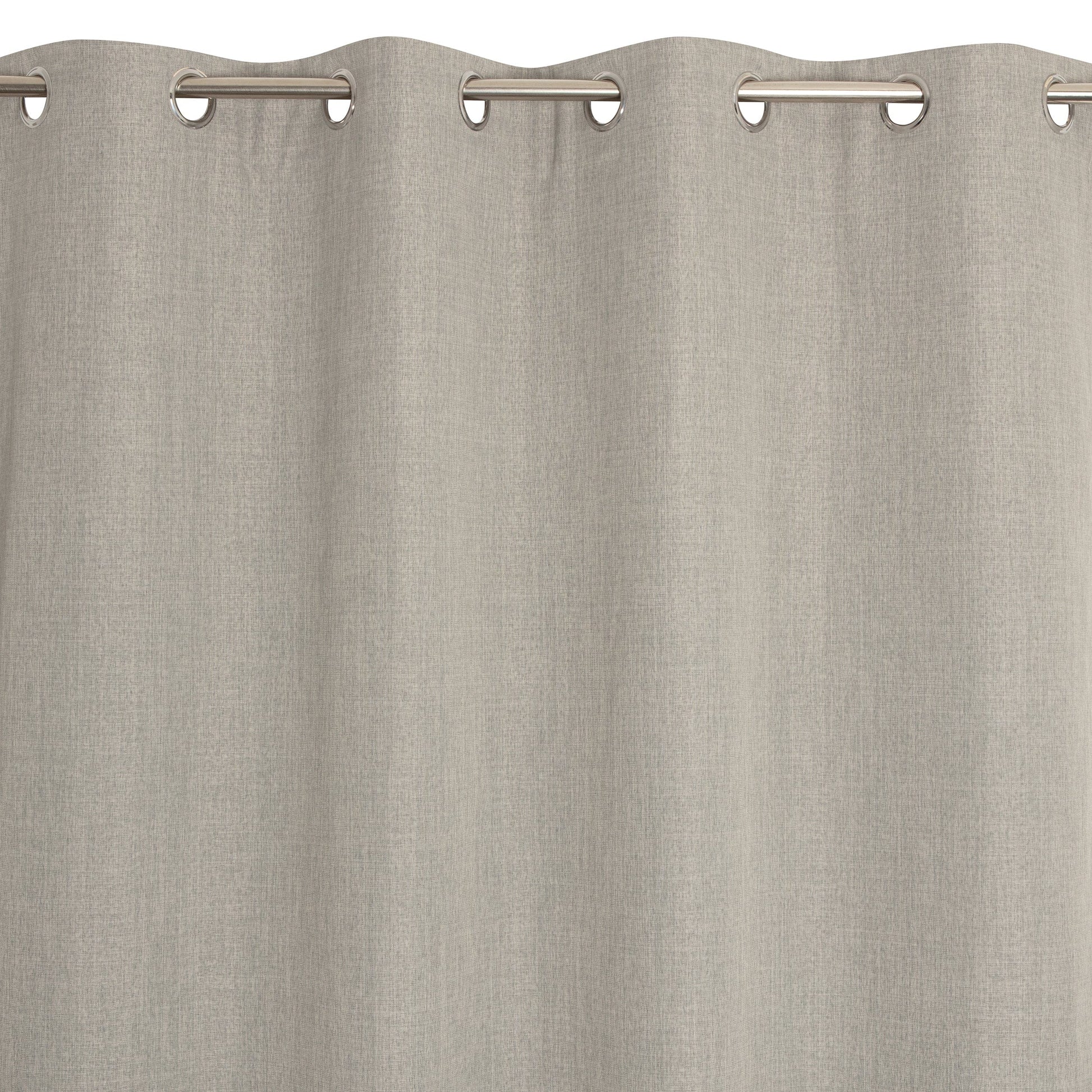 Bricocenter VENS GREY CONCEALING THERMAL CURTAIN 135X280 CM WITH RINGS