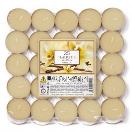 TEALIGHT PETALS 25 PCSVANILLA