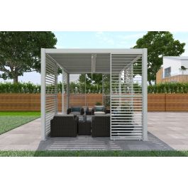 WHITE CALICANTUS 3X4 BIOCLIMATIC PERGOLA