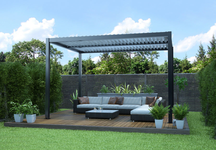 CALICANTUS 3X4 ANTHRACITE BIOCLIMATIC PERGOLA