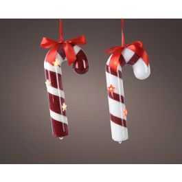 CANDY CANE WITH LED H20 CM