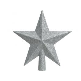 STAR SPIKE FOR TREE SILVER H 19 C