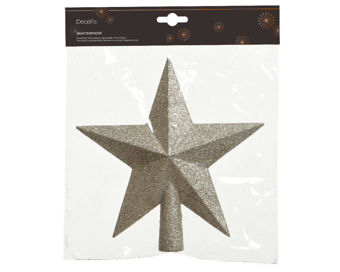 Pearl Christmas tree top star