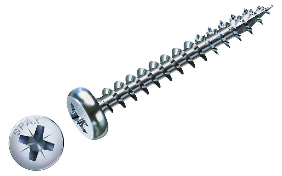 GALVANIZED POZI SCREWS 6X50 M 16 PCS