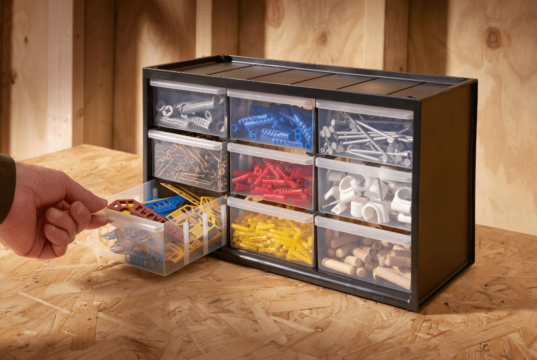Bricocenter CASSETTIERA 9 ELEMENTI 36.5X15.3X21CM