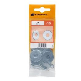 7 MM STEEL WIDE FLAT WASHER. 1