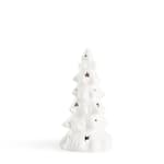 NOA White ornament, L 15 cm - Ø 8 cm