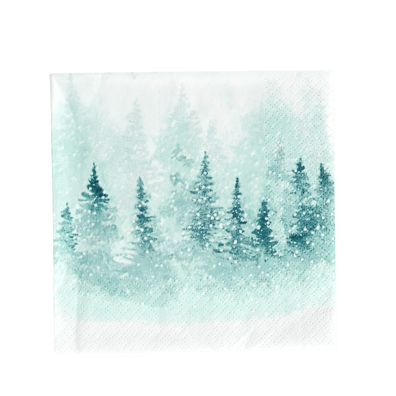 WINTERIDYLL 20 NAPKINS 33X33