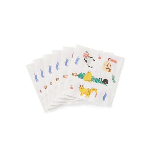 X-MAS FUNCATS 20 NAPKINS 25X25