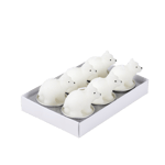 Casa POLA S/6 POLAR BEAR TEA LIGHTS