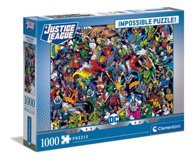 1000 Piece Jigsaw Puzzle Impossible Puzzle: Dc Comics - best price from Maltashopper.com CLM39599