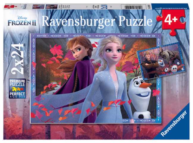 2 24 Piece Puzzles Frozen 2 - best price from Maltashopper.com RVB05010