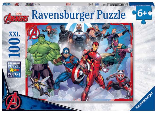 100 Piece Xxl Puzzle Avengers Team - best price from Maltashopper.com RVB10808