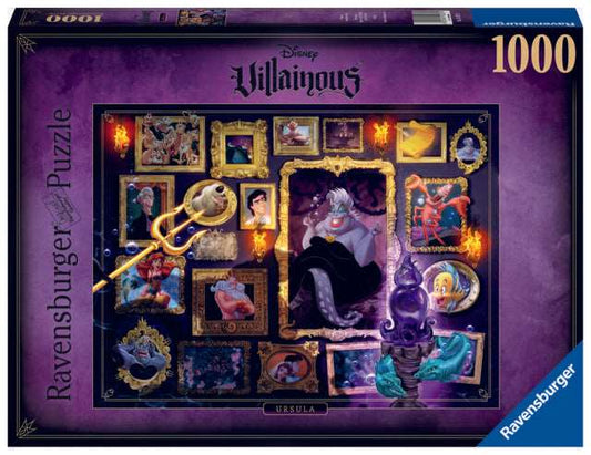 1000 Piece Puzzle Disney Villainous: Ursula - best price from Maltashopper.com RVB15027