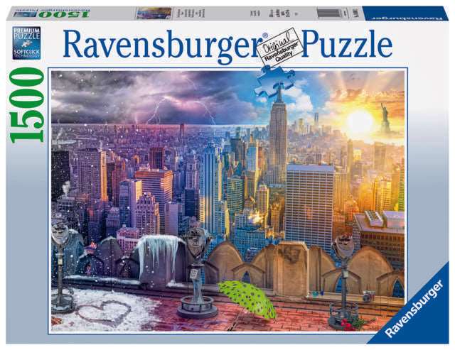 1500 Piece Puzzle Seasons Of New York - best price from Maltashopper.com RVB16008