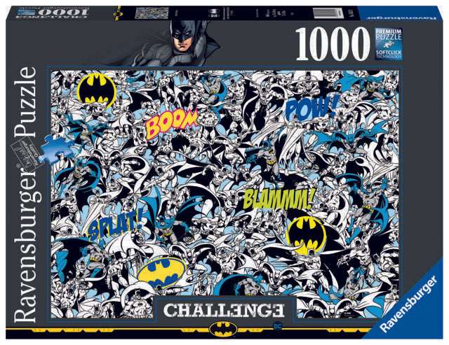 1000 Piece Puzzle Challenge Batman - best price from Maltashopper.com RVB16513