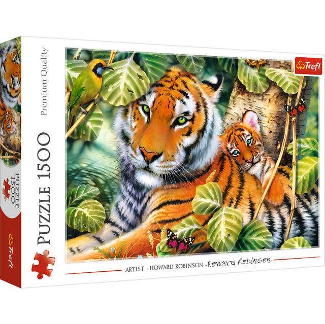 Toys 1500 Piece Puzzle - Two tigers