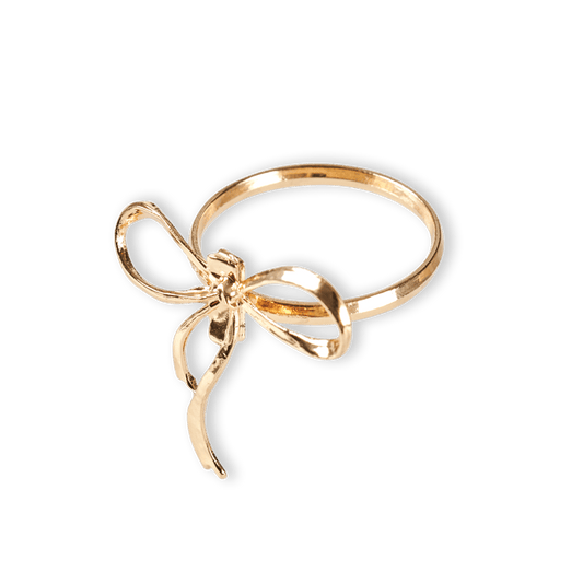 BOAZ NAPKIN RING GOLD