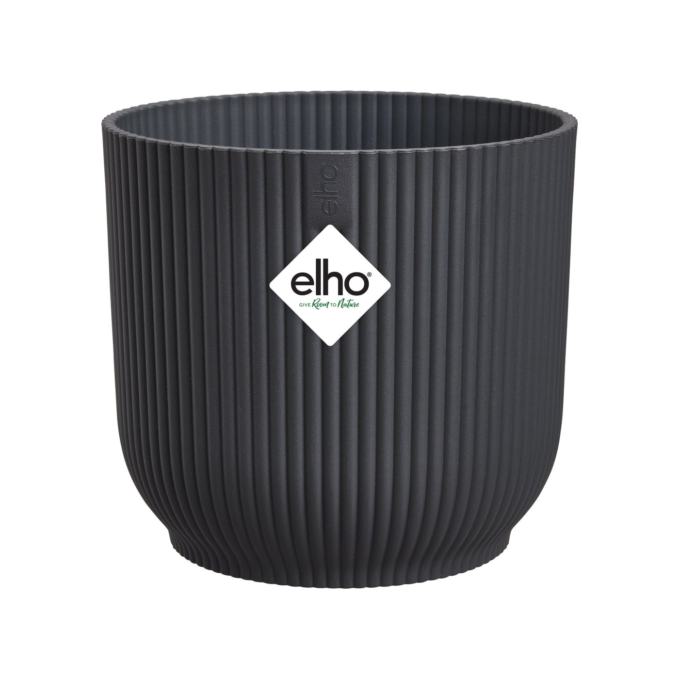 Vibes Round 11 cm Toilet Seat Cover, Anthracite