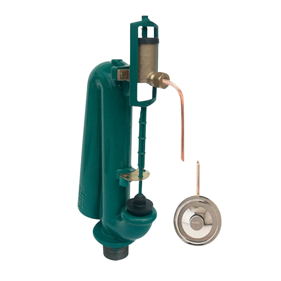 Bricocenter CATIS BATTERY SIPHON WITH CHROME FIXING WITHOUT BUTTON