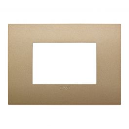 ARKE CLASSIC 3 PLACES PLATE MATT GOLD
