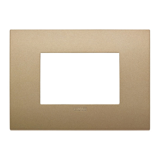Bricocenter PLACCA ARKE CLASSIC 3 POSTI ORO MATT