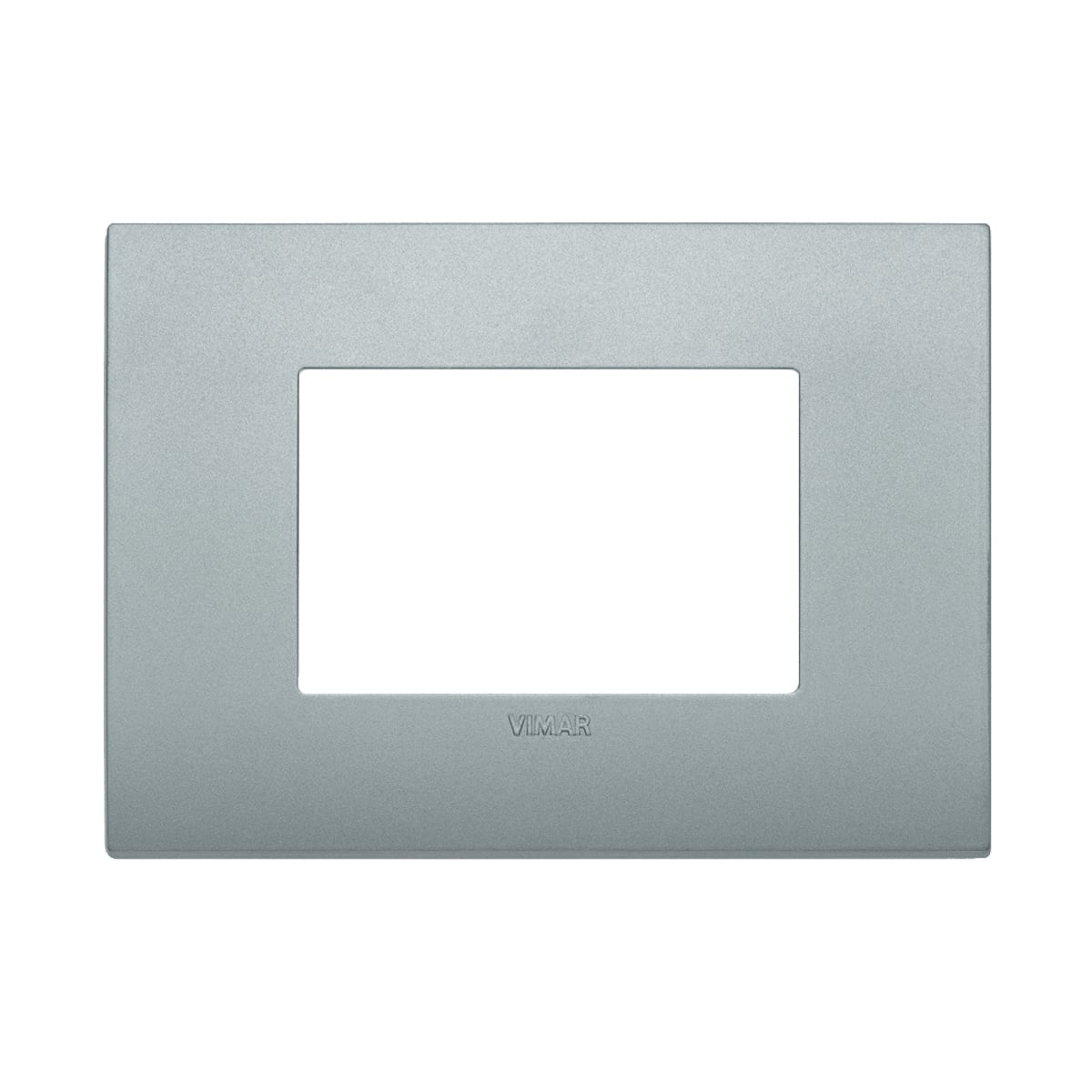 Bricocenter PLACCA ARKE CLASSIC 3 POSTI SILVER  MATT