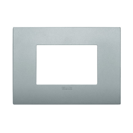 Bricocenter PLACCA ARKE CLASSIC 3 POSTI SILVER  MATT