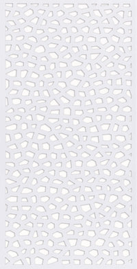 NORT MOSAIC PANEL 1X2M WHITE