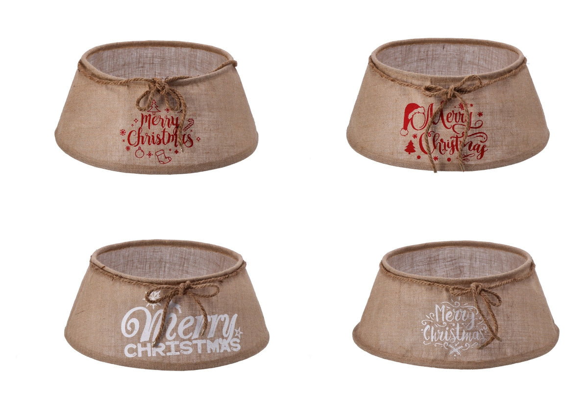 Bricocenter JUTE TREE COVER DIAM 55 H23 ASSORTED DECORS