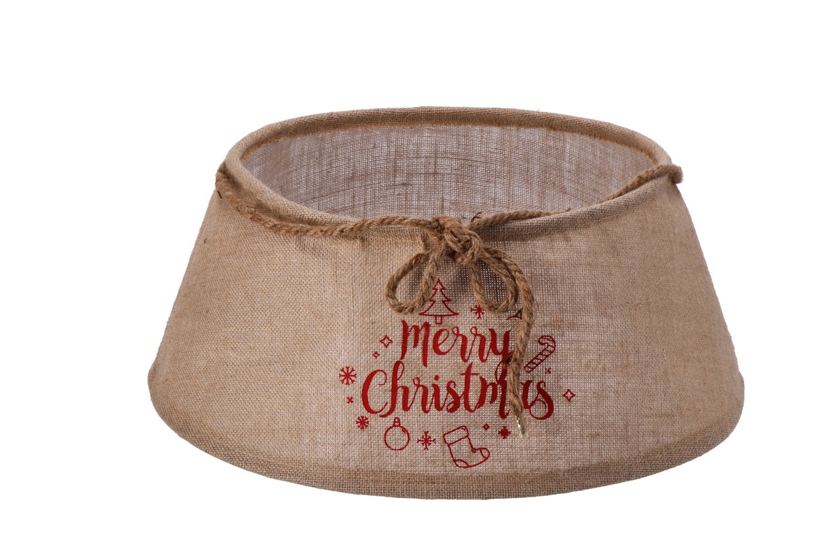 Bricocenter JUTE TREE COVER DIAM 55 H23 ASSORTED DECORS