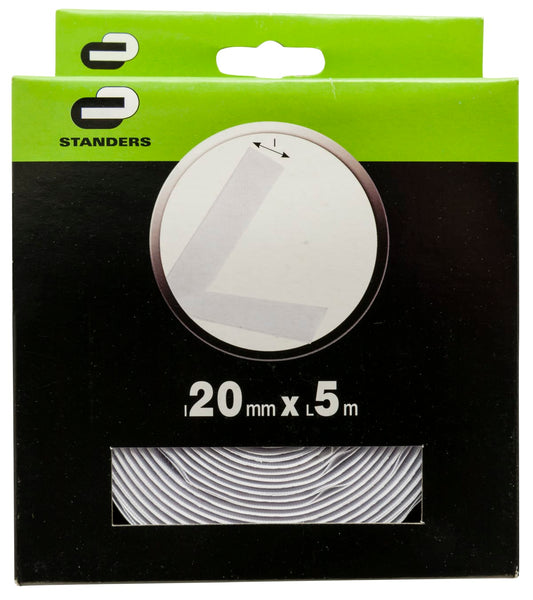 STANDARD ADHESIVE VELCRO WHITE LARG
