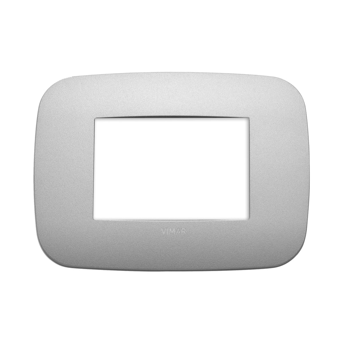 Bricocenter PLACCA ARKE ROUND 3 POSTI ARGENTO MATT