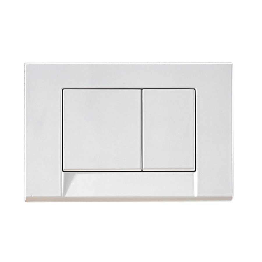 Bricocenter 2-BUTTON SQUARE SIGMA30 BCO/CR/BCO GEBERIT PLATE