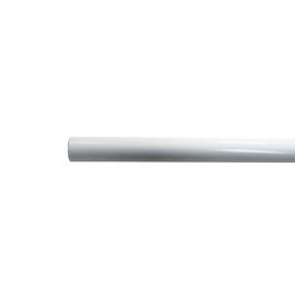 GLOSSY WHITE METAL MAYA STICK 200CM D20